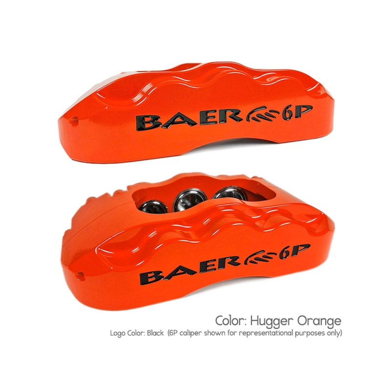 Jeep Wrangler Brake Kit - Front - Baer Brakes - Pro+ Front SDZ - Hugger Orange - `07-`17